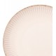 Prato 23cm Para Massa De Cerâmica Linear Branco
